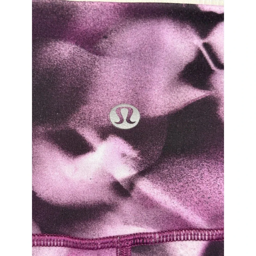Lululemon Women's Size 4 Wunder Under Hi-Rise Blush Blossom Alpine Pink - 426